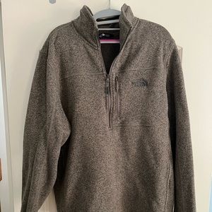 The north face quarter zip pullover